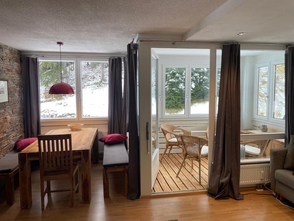 Winter, Balcony/Terrace, Living room