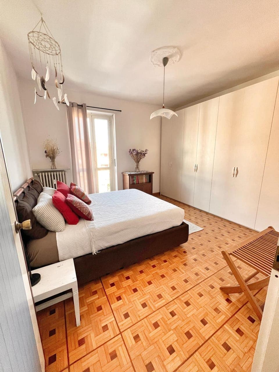 Bed, Photo of the whole room, Bedroom, wardrobe