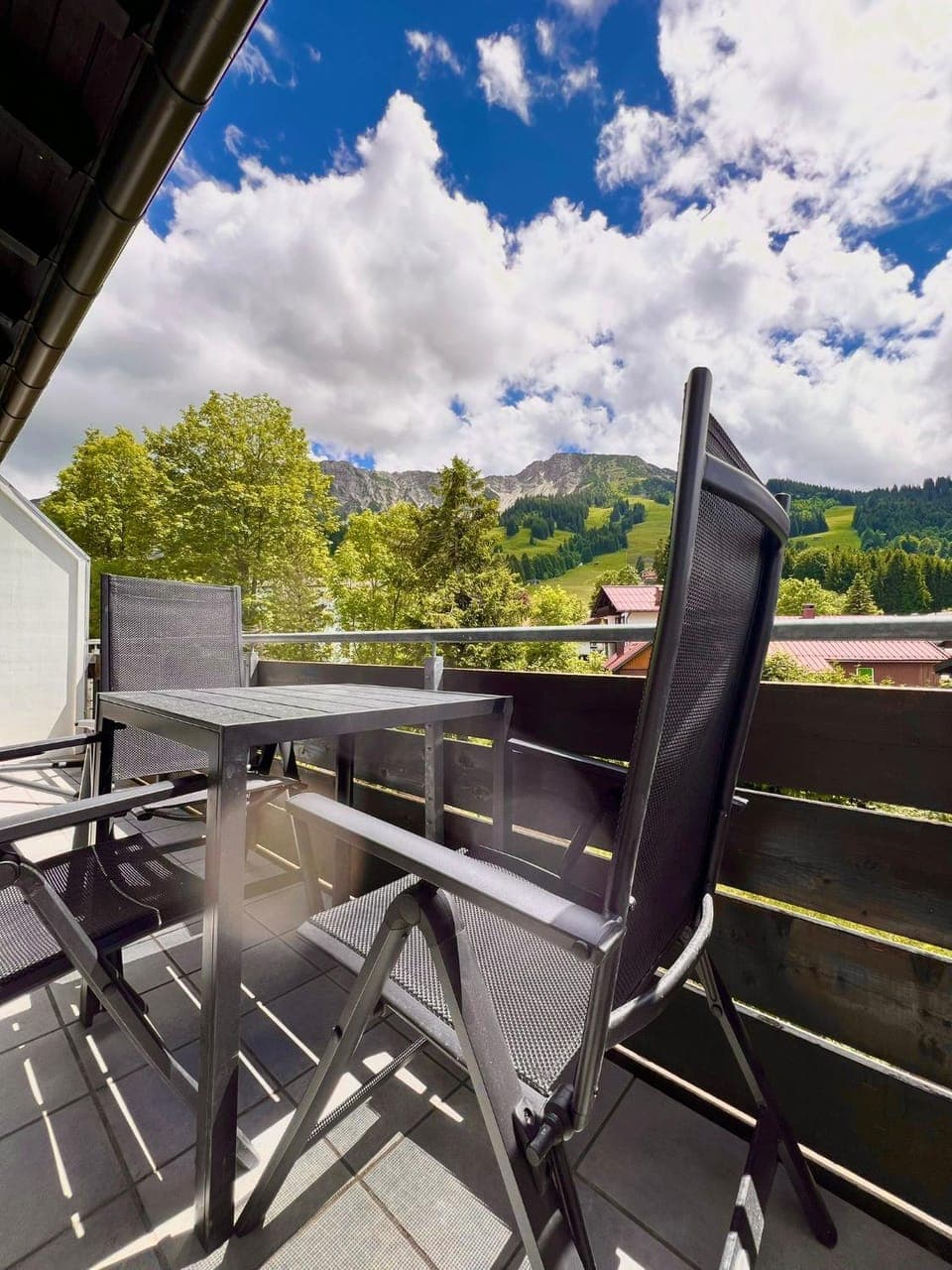 Day, Natural landscape, View (from property/room), Balcony/Terrace, Seating area, Mountain view