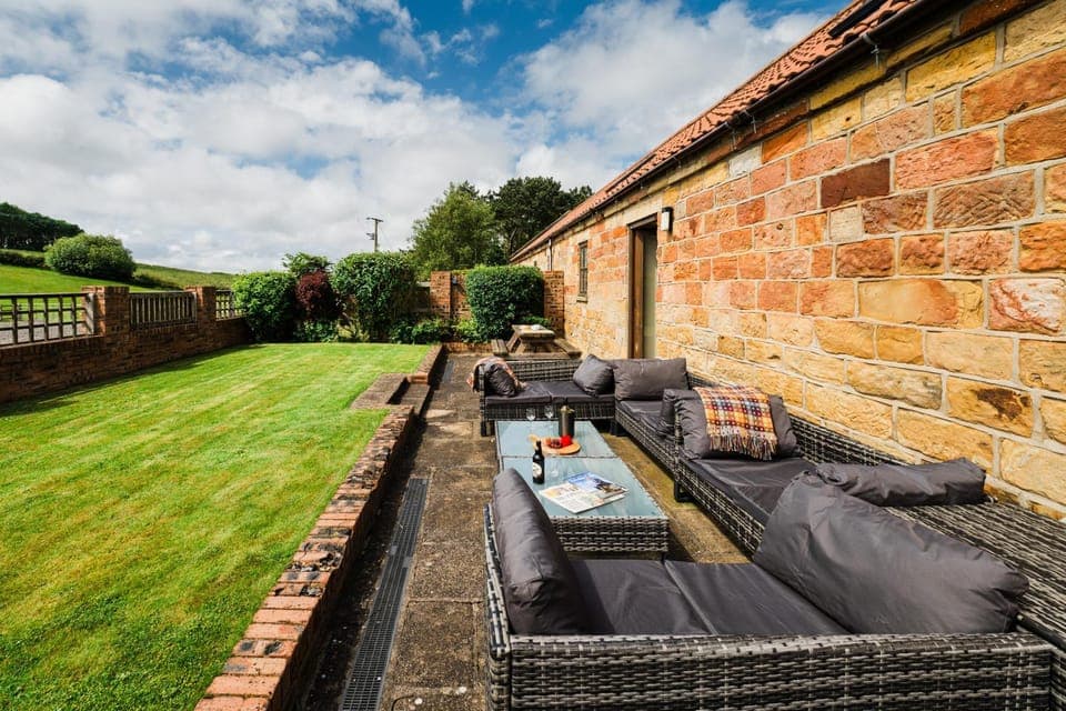 Patio, Balcony/Terrace, Seating area, Garden view