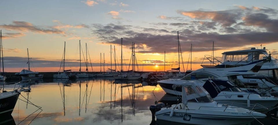 Nearby landmark, Sea view, Sunset