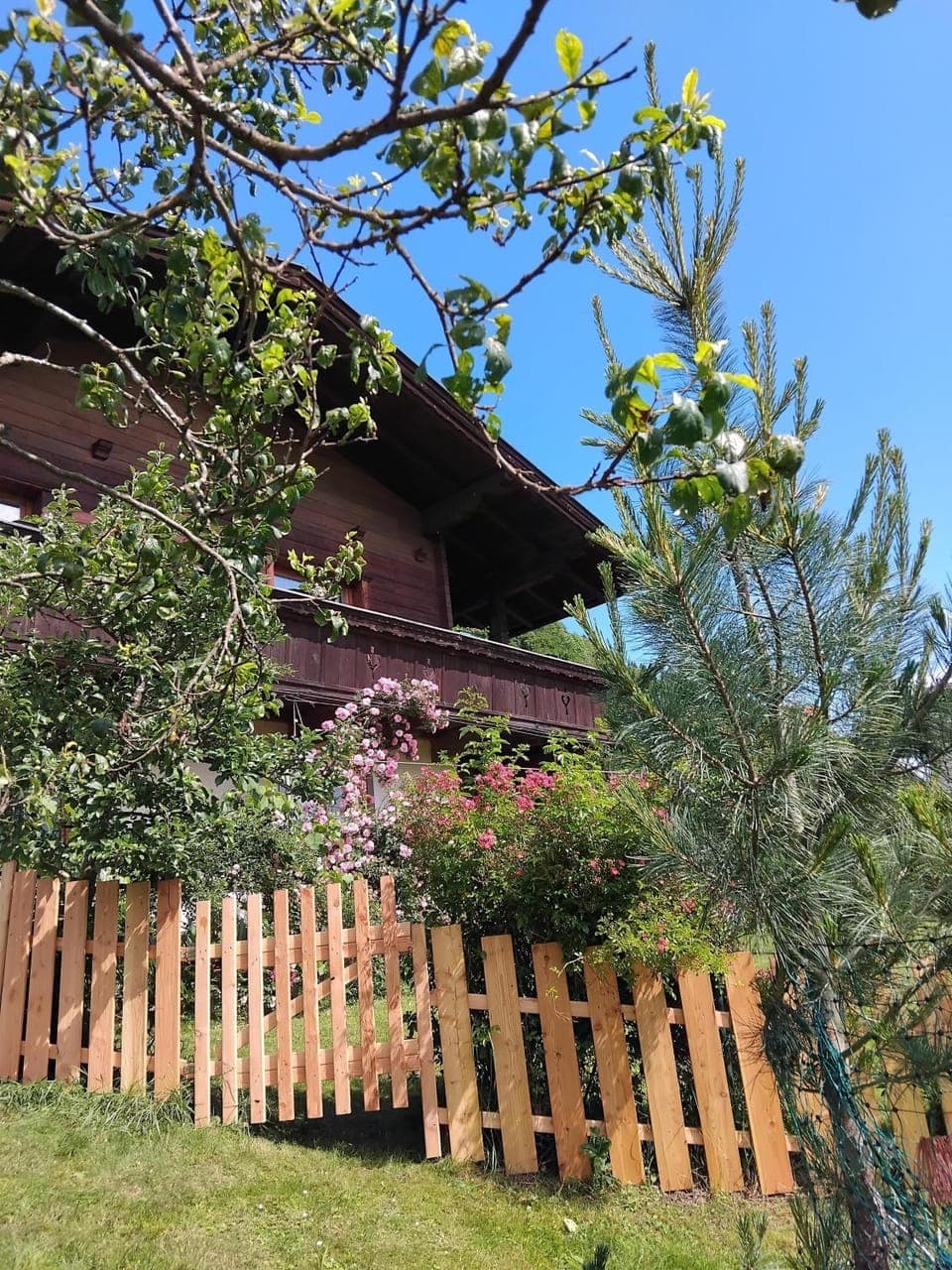 Property building, Spring, Garden view