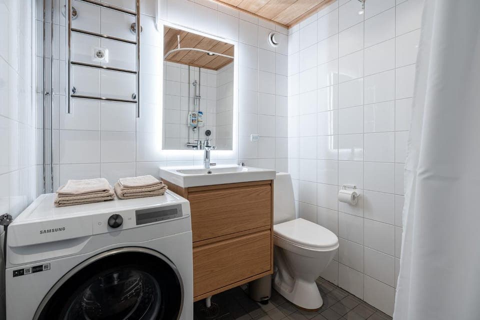 Shower, Bathroom, washing machine