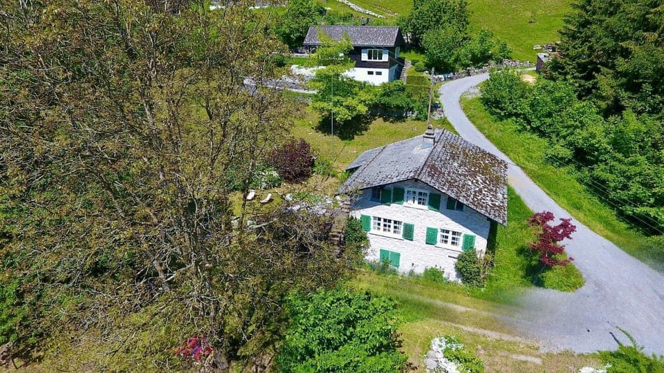 Property building, Spring, Day, Neighbourhood, Natural landscape, Bird's eye view
