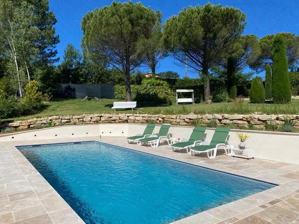 Garden, Pool view, Swimming pool, sunbed