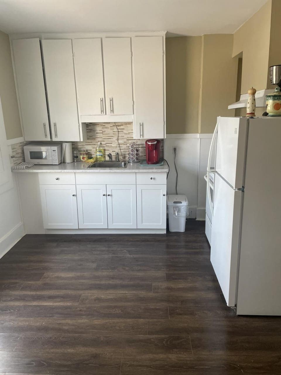 Coffee/tea facilities, Kitchen or kitchenette, oven, toaster