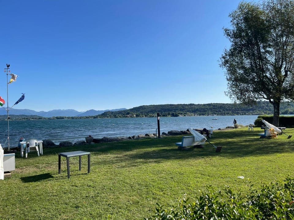 Beach, Lake view, Mountain view