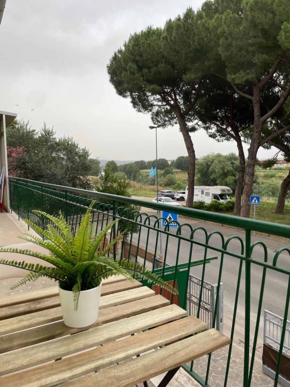 Natural landscape, View (from property/room), Balcony/Terrace, Parking