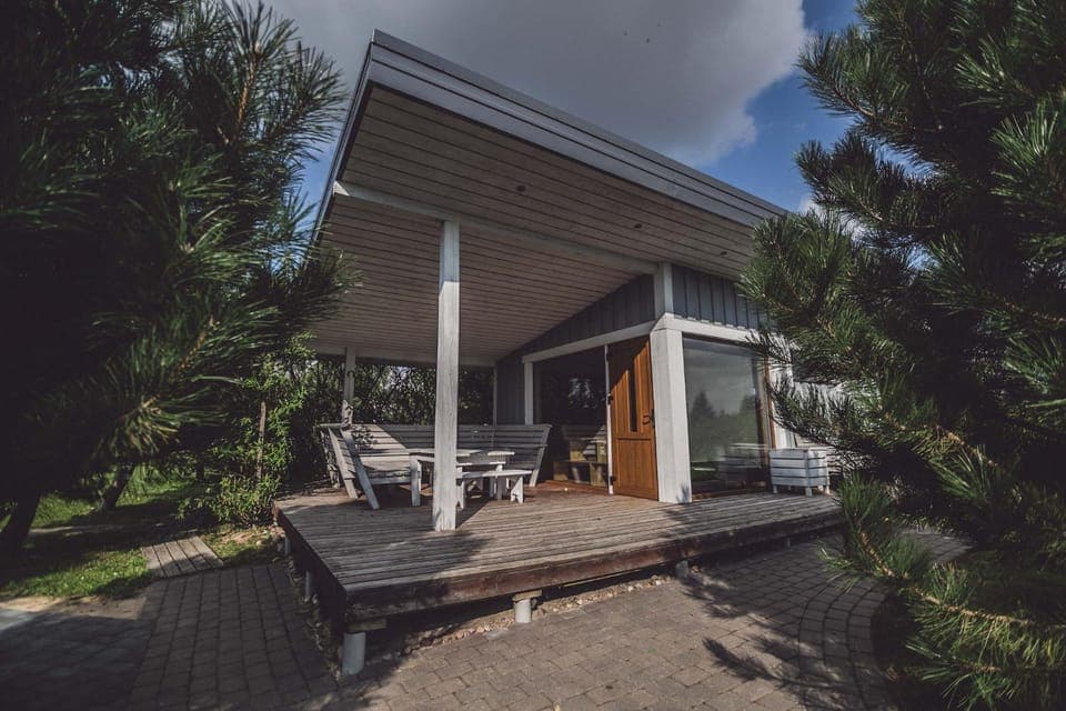 Property building, Patio