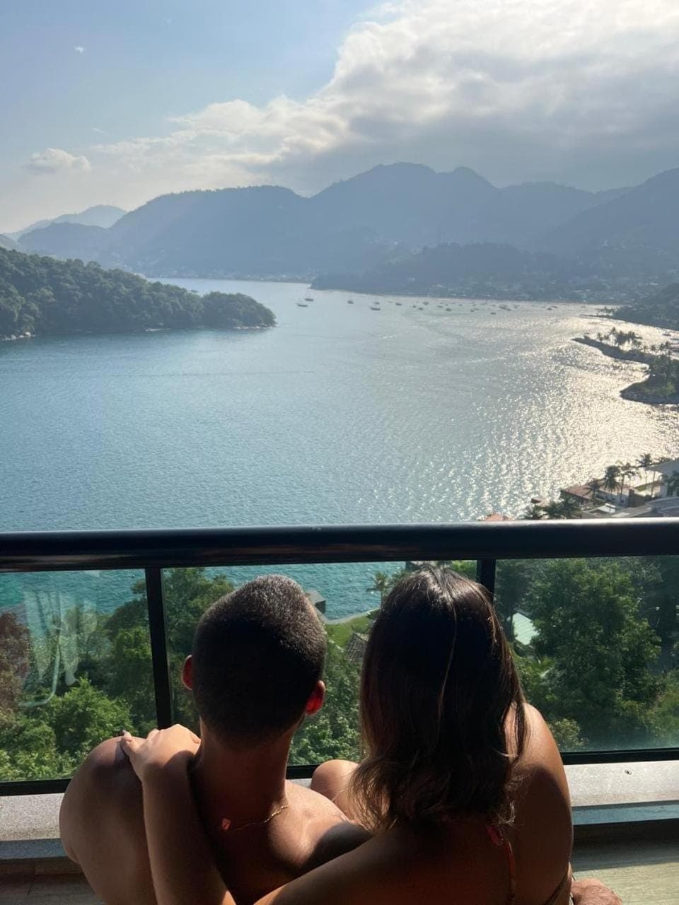 Day, Natural landscape, Balcony/Terrace, Mountain view, River view, Sea view
