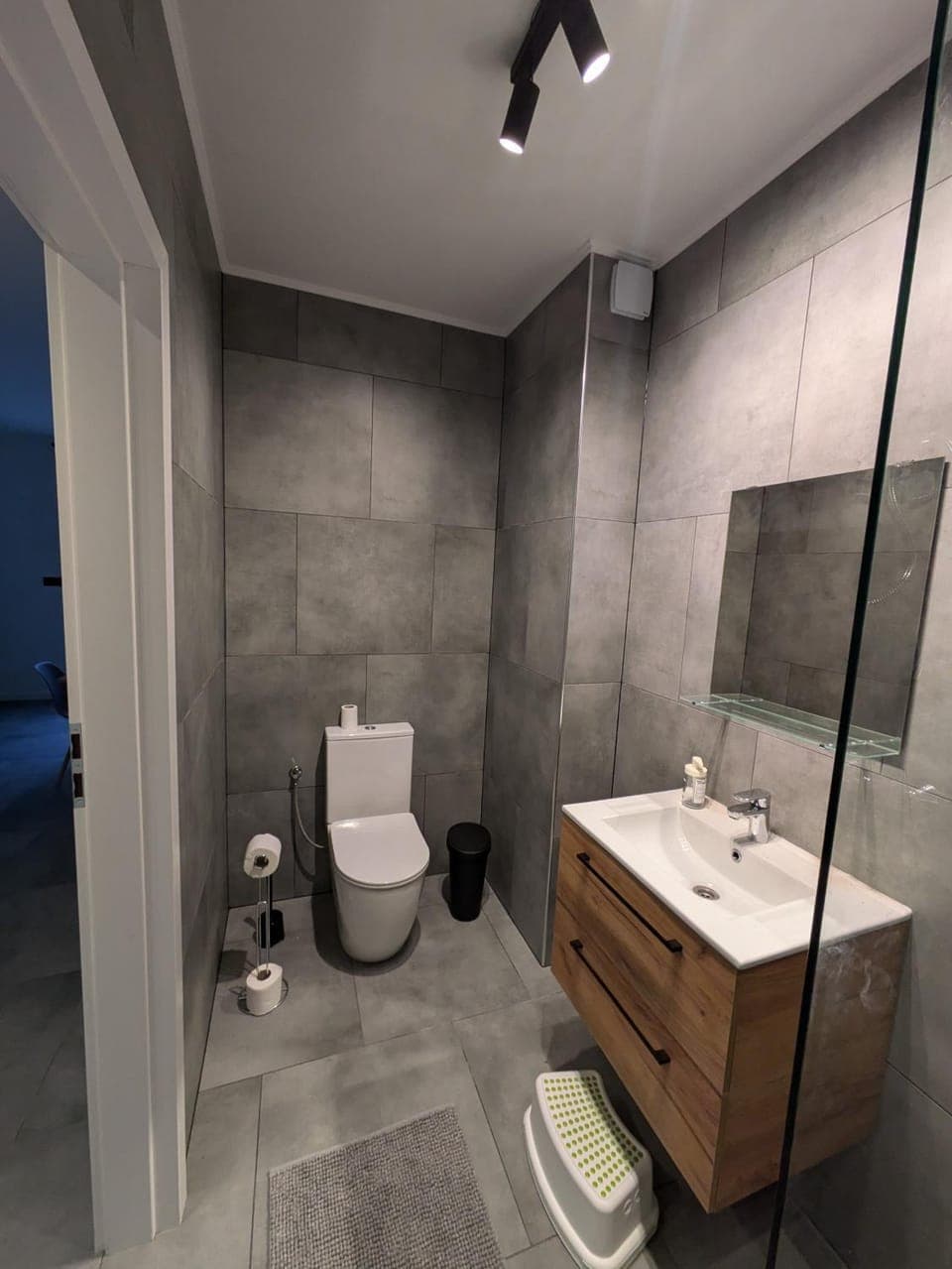 Shower, Toilet, Bathroom, towels