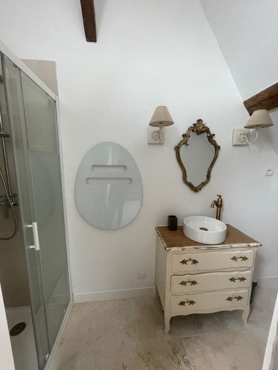 Shower, Bathroom, towels