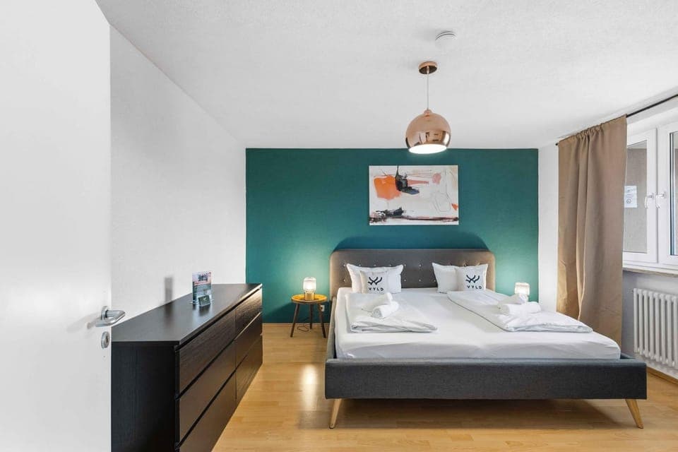 Bed, Bedroom, wardrobe