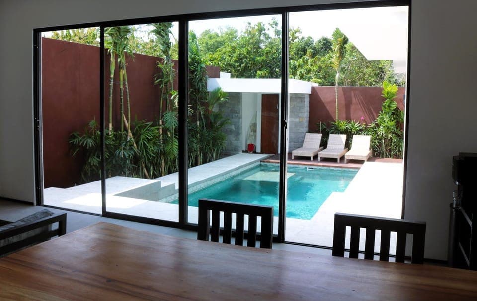 Patio, Day, Pool view, Swimming pool, sunbed