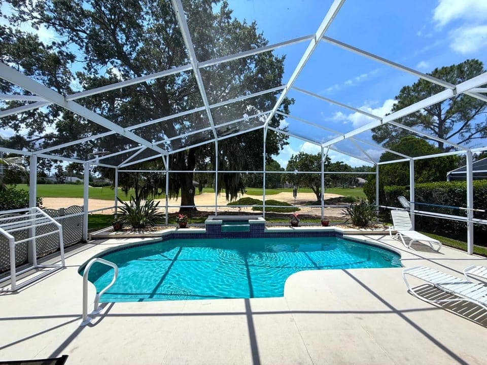 Pool view, Swimming pool