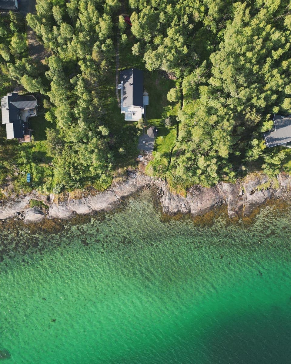 Spring, Day, Natural landscape, Bird's eye view, Beach, Sea view