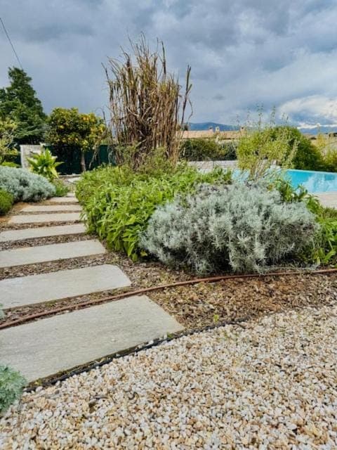 Garden, Garden view, Swimming pool