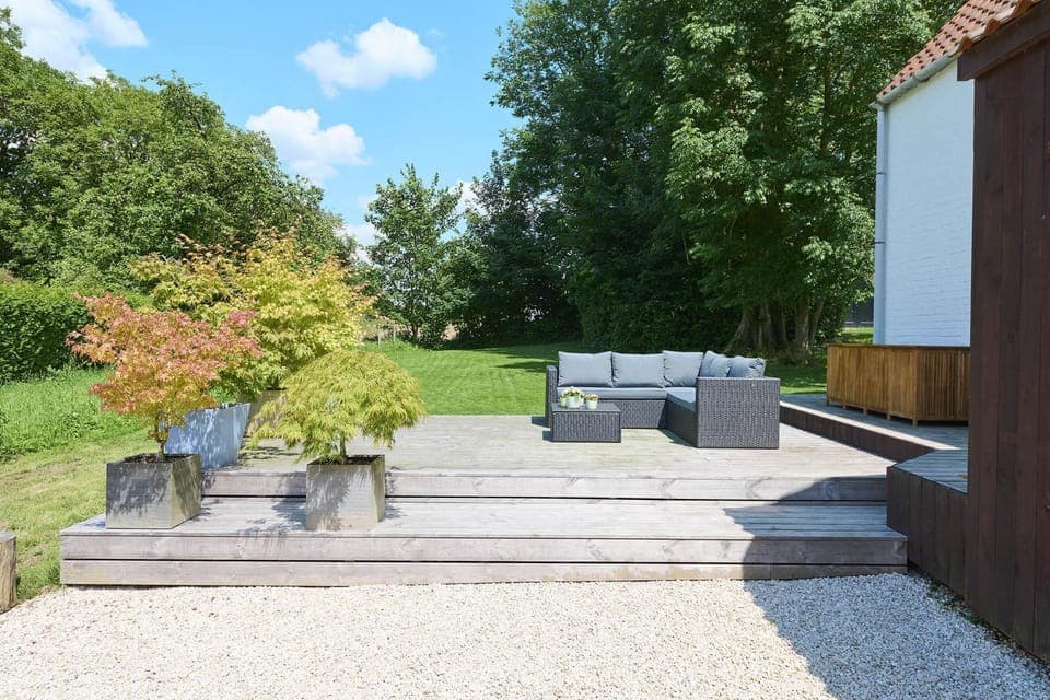 Patio, Garden, Garden view