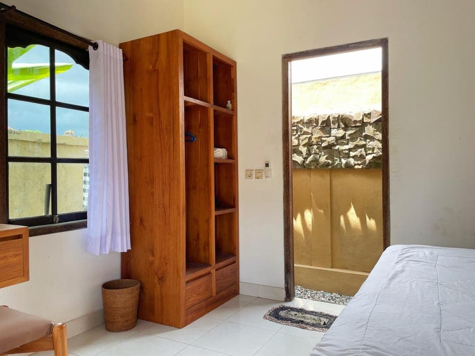 Bed, Photo of the whole room, Bedroom, wardrobe