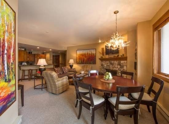 Dining area