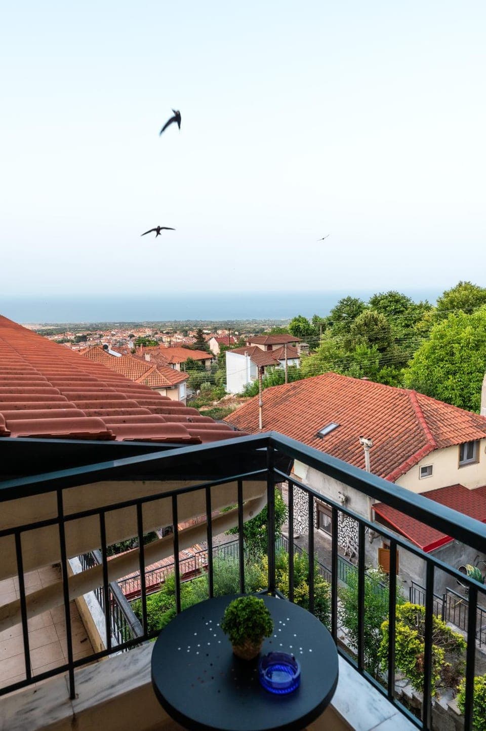 Property building, Day, Natural landscape, View (from property/room), Balcony/Terrace, Sea view