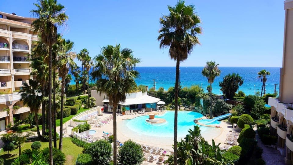 Nearby landmark, Natural landscape, Pool view, Sea view, Swimming pool