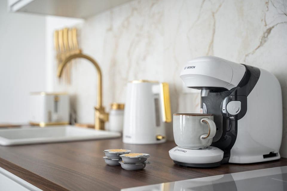 Coffee/tea facilities, Kitchen or kitchenette, Breakfast, toaster