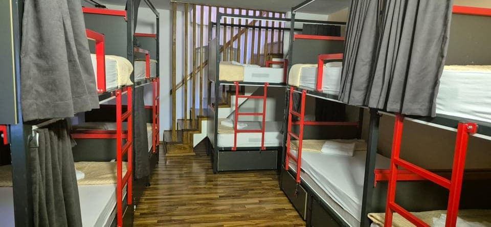 Bed, Photo of the whole room, Bedroom, bunk bed