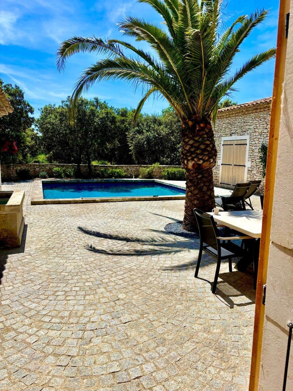 Patio, Garden, Garden view, Pool view, Swimming pool, sunbed