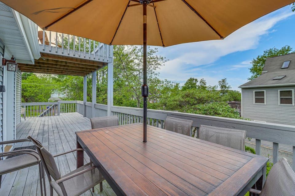Spacious Family Retreat: Pocono Home w/ Deck House in Tunkhannock Township