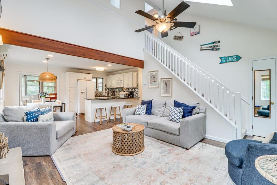 Spacious Family Retreat: Pocono Home w/ Deck House in Tunkhannock Township
