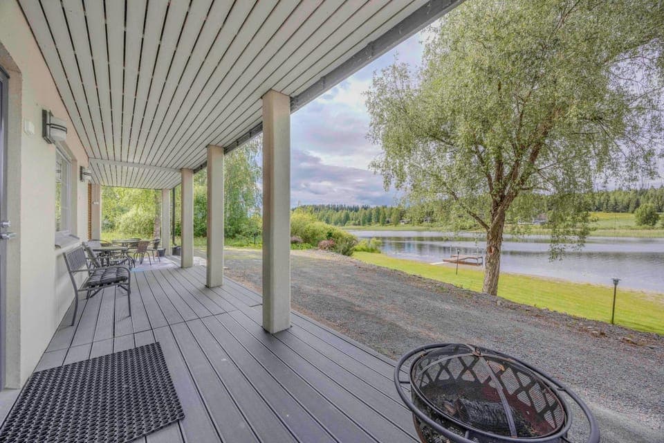 Patio, Natural landscape, Garden, View (from property/room), Lake view