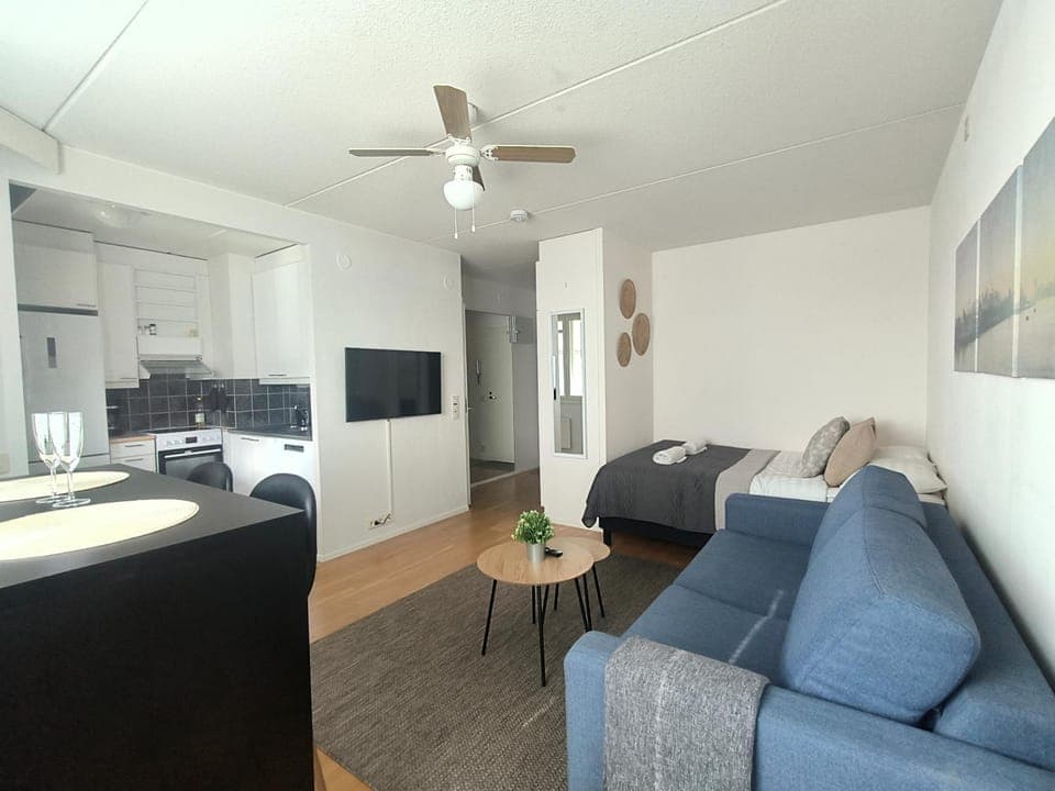 EP City Suite - Sauna, Balcony & Free parking Apartment in Finland