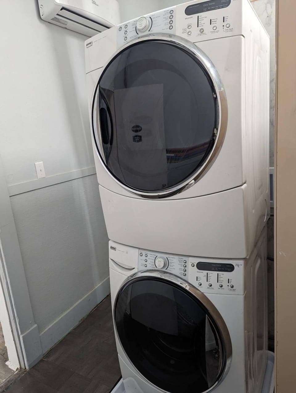washing machine, dryer