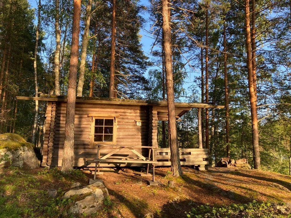 Property building, Sunset