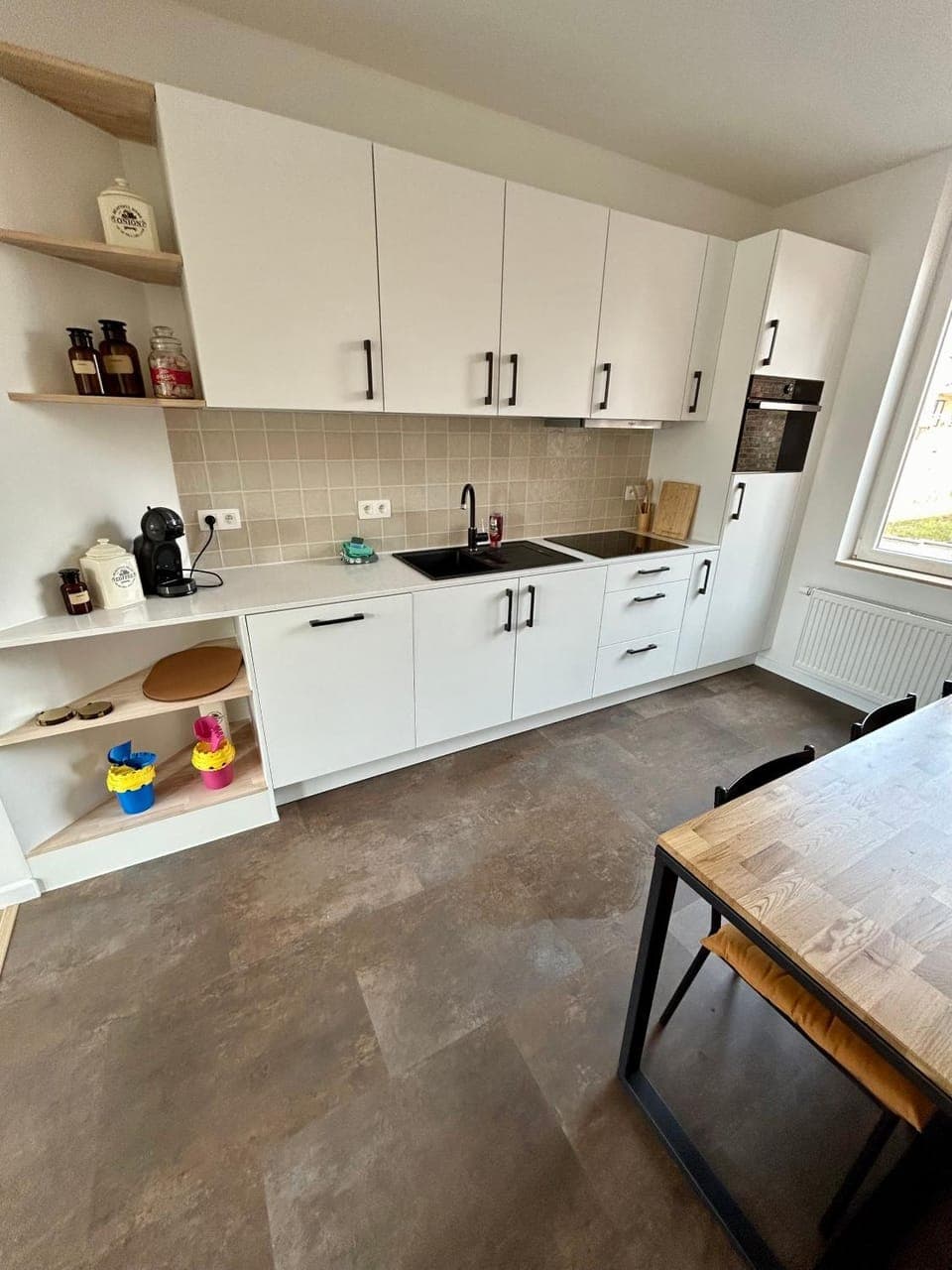 Dining area, kitchen, kitchen