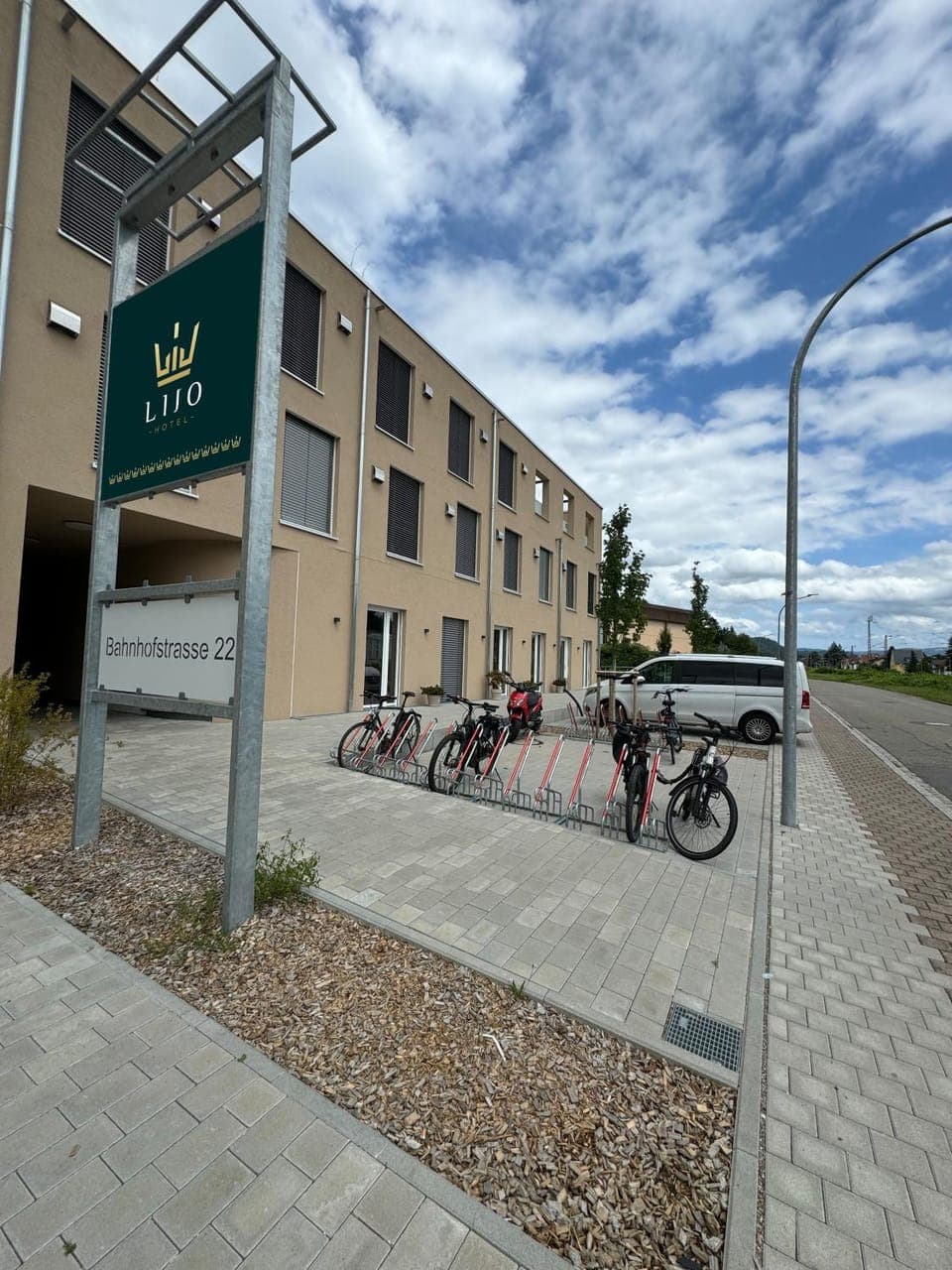 Property building, Day, Cycling, Street view, Location, Parking