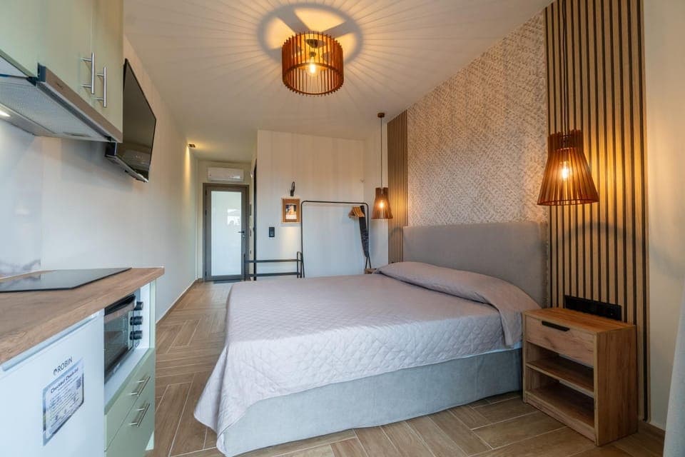 Kitchen or kitchenette, Photo of the whole room, Bedroom