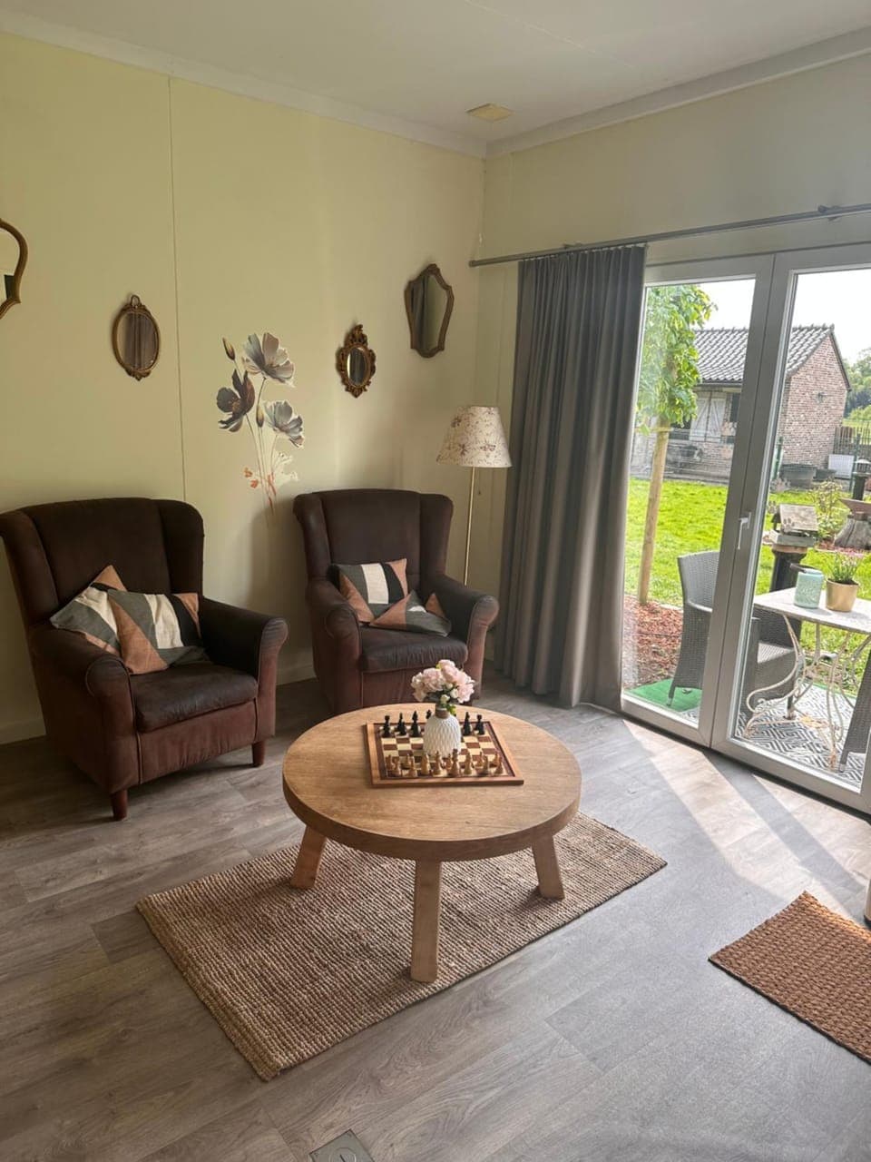 Seating area, Garden view