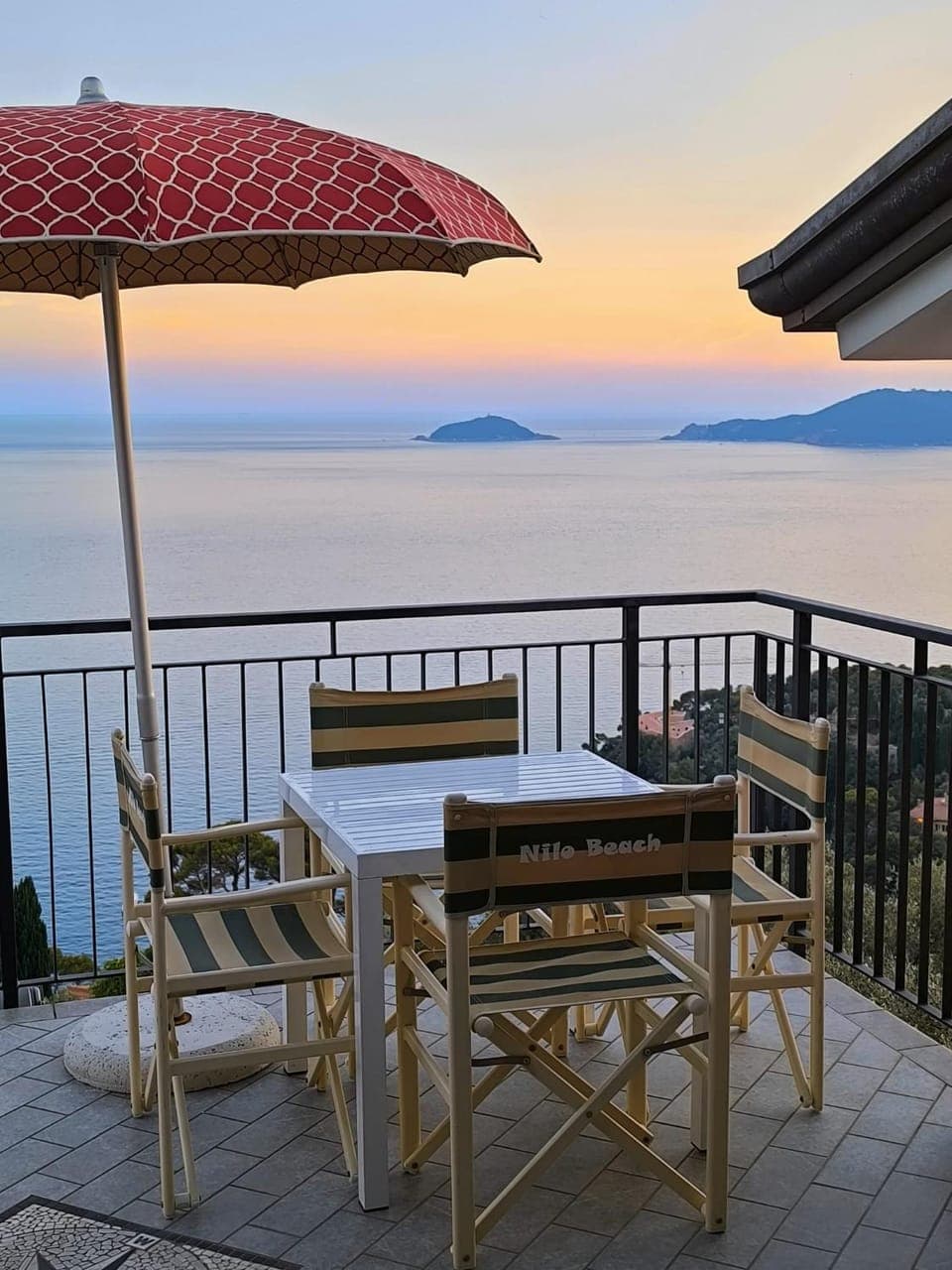 Natural landscape, Balcony/Terrace, Sea view