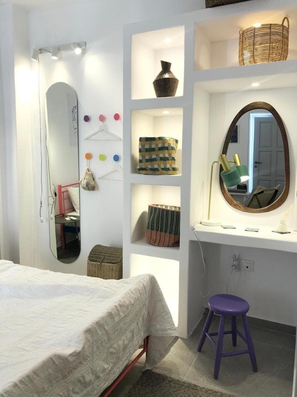 Bed, Bedroom, wardrobe