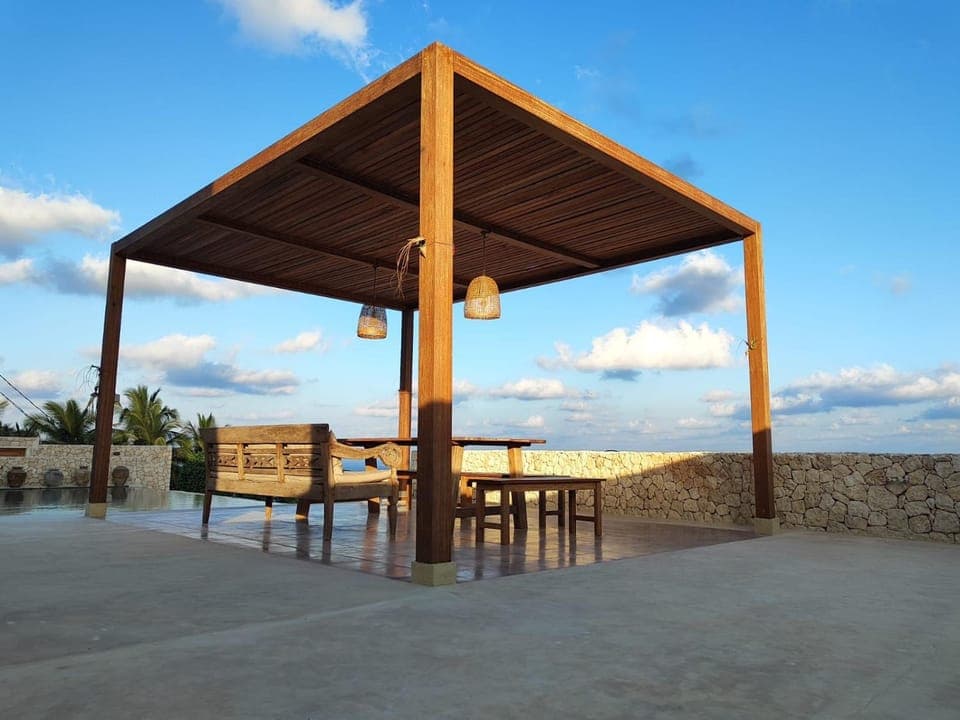 Patio, Balcony/Terrace, Dining area, Sea view
