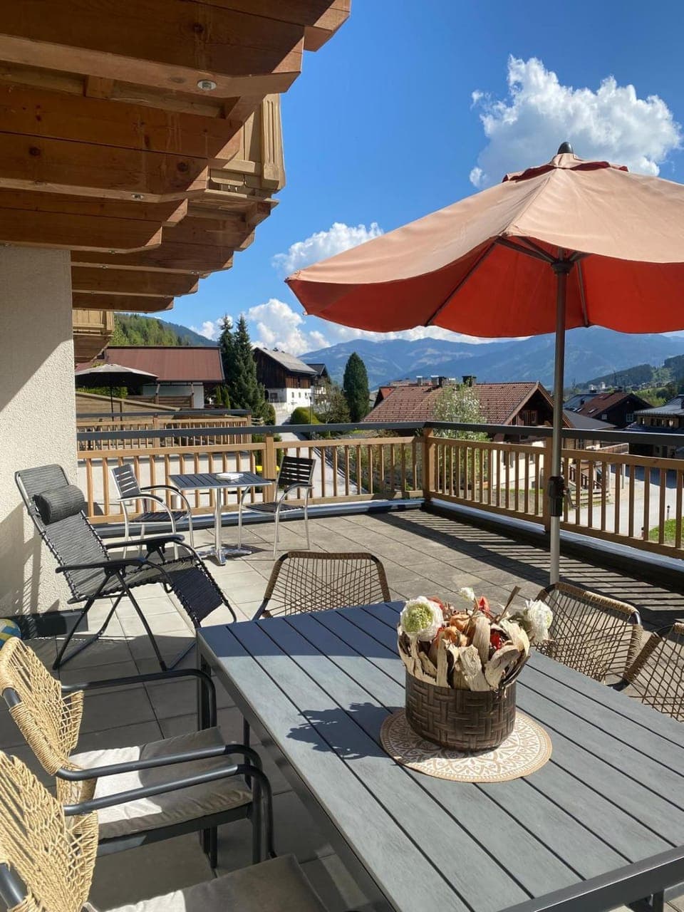 Natural landscape, View (from property/room), Balcony/Terrace, Mountain view