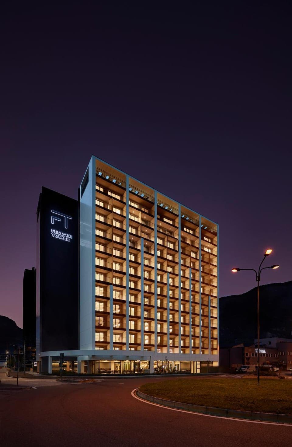 Property building, Night