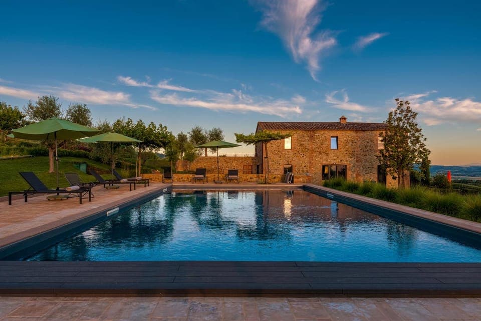 Natural landscape, Pool view, Swimming pool