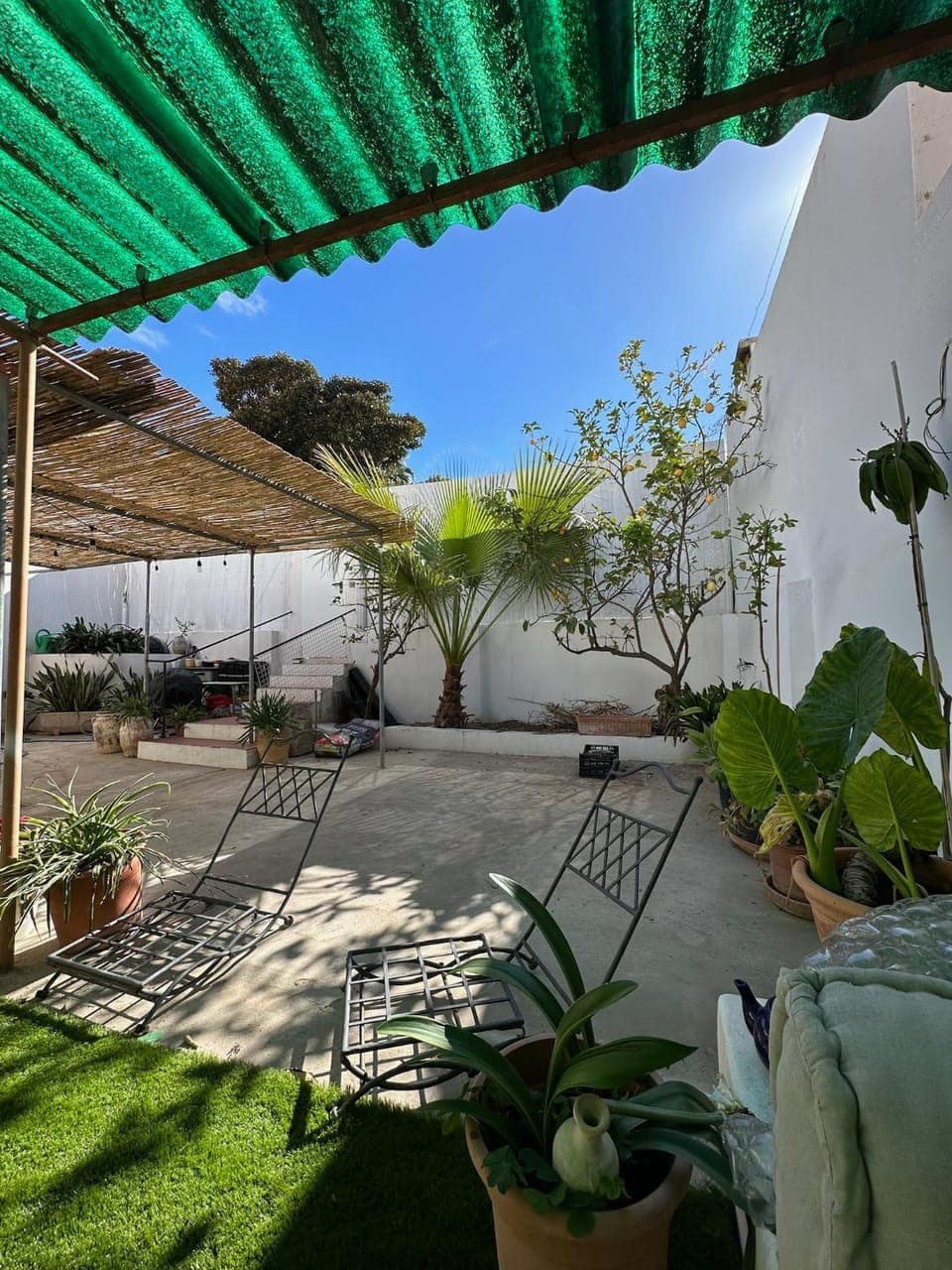 Patio, Spring, Day, Garden, Garden view