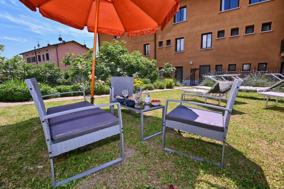 Patio, Garden, Garden view