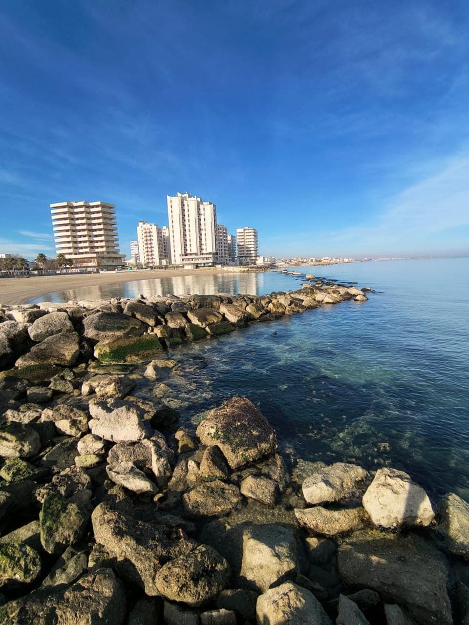 Nearby landmark, Day, Natural landscape, Beach, City view, Sea view