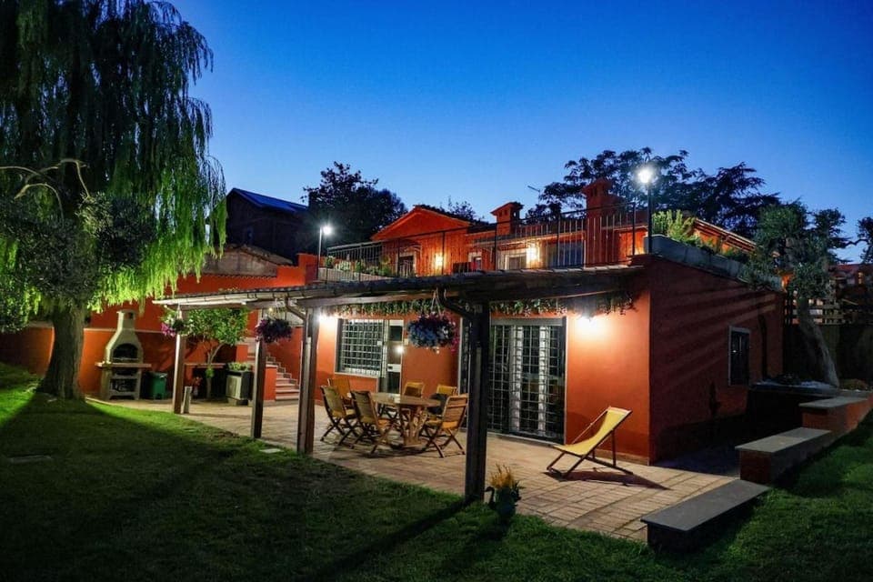 Property building, Patio, Garden view