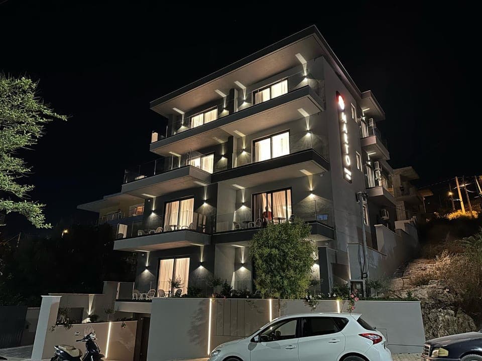 Property building, Night